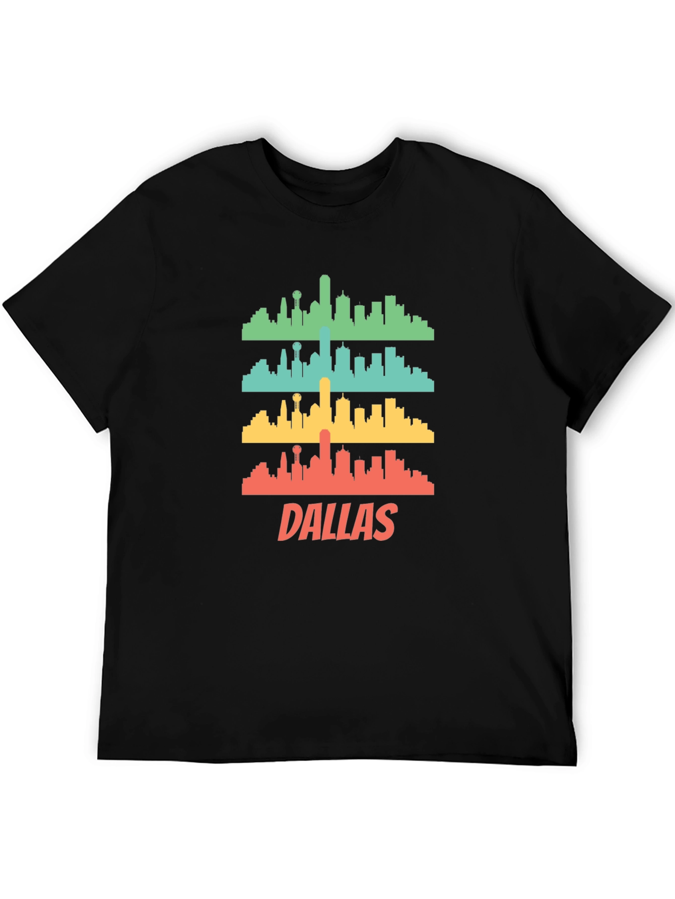Dallas Skyline Graphic T-Shirt