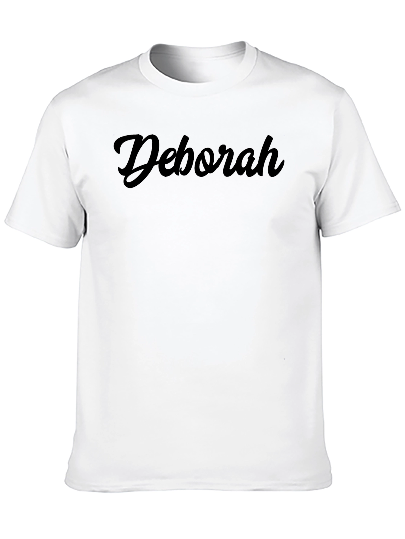 Deborah Personalized Black T-Shirt