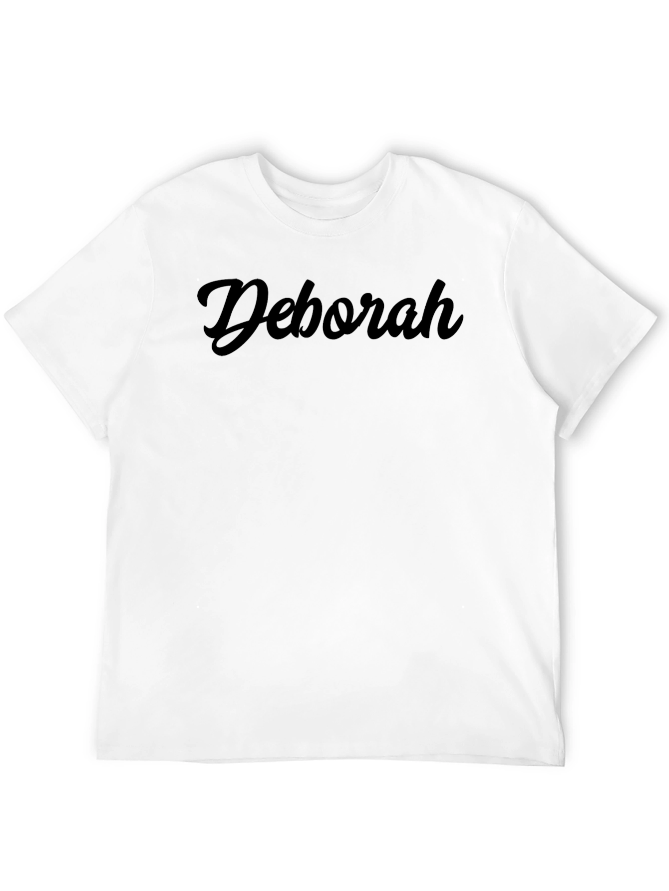Deborah Personalized Black T-Shirt