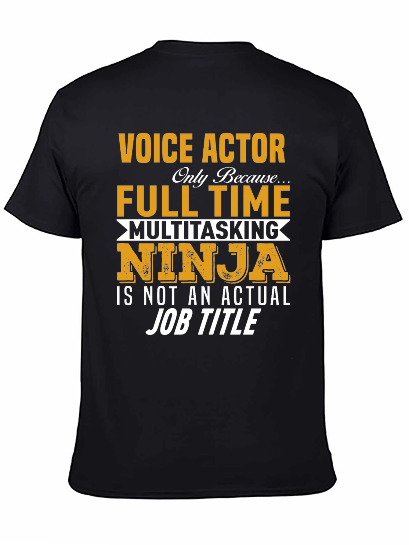 Voice Actor Multitasking Ninja T-Shirt
