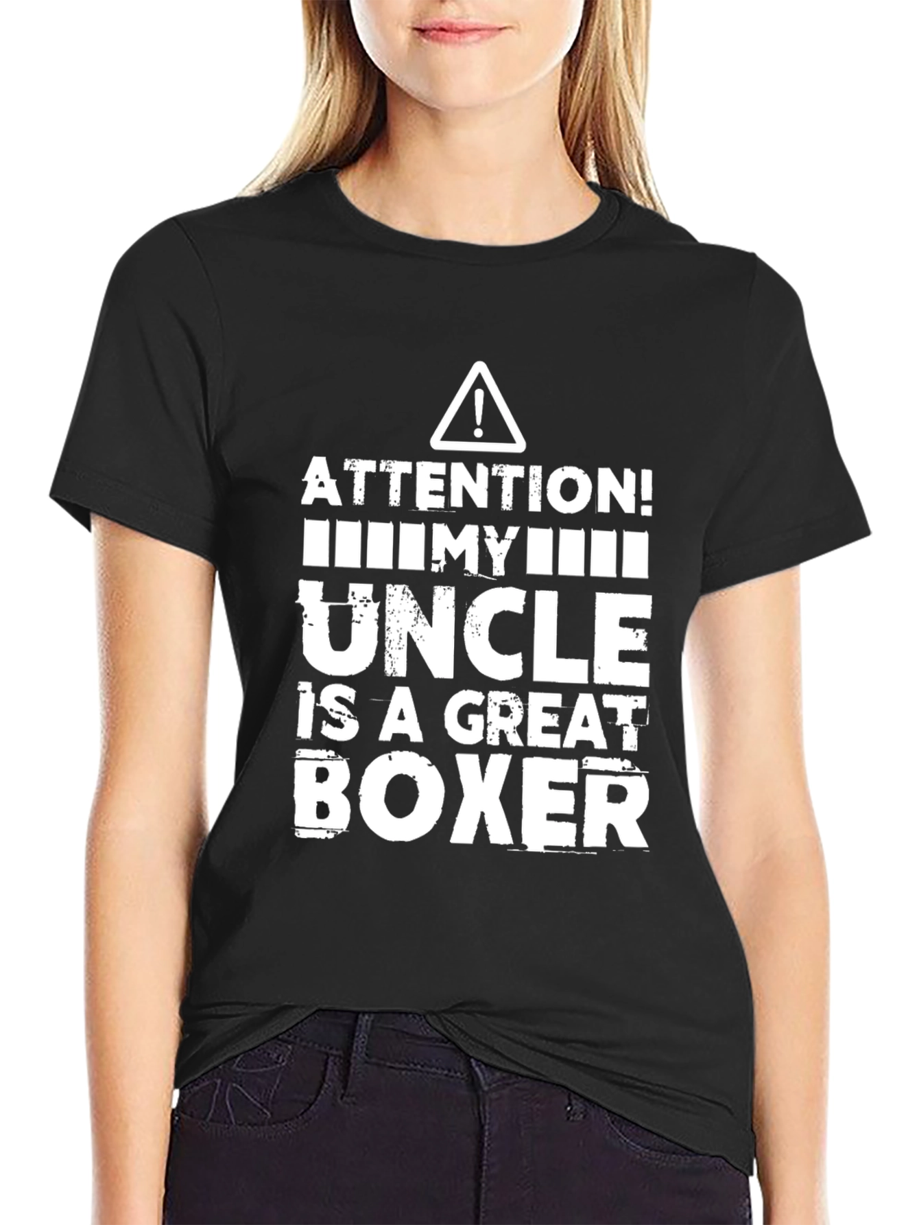 Attention! My Uncle is a Great Boxer T-Shirt