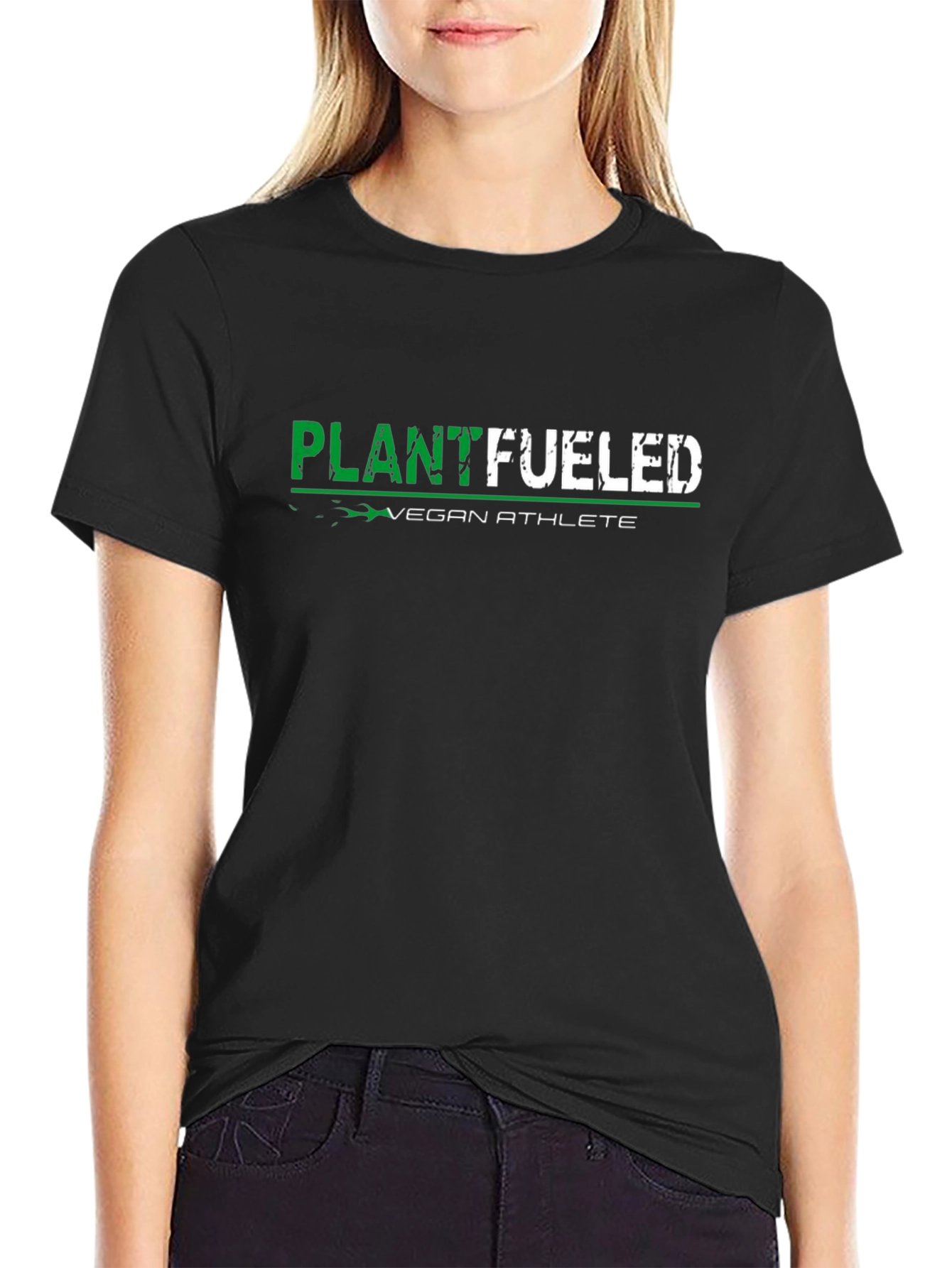 Plant Fueled Vegan Athlete Graphic Tee