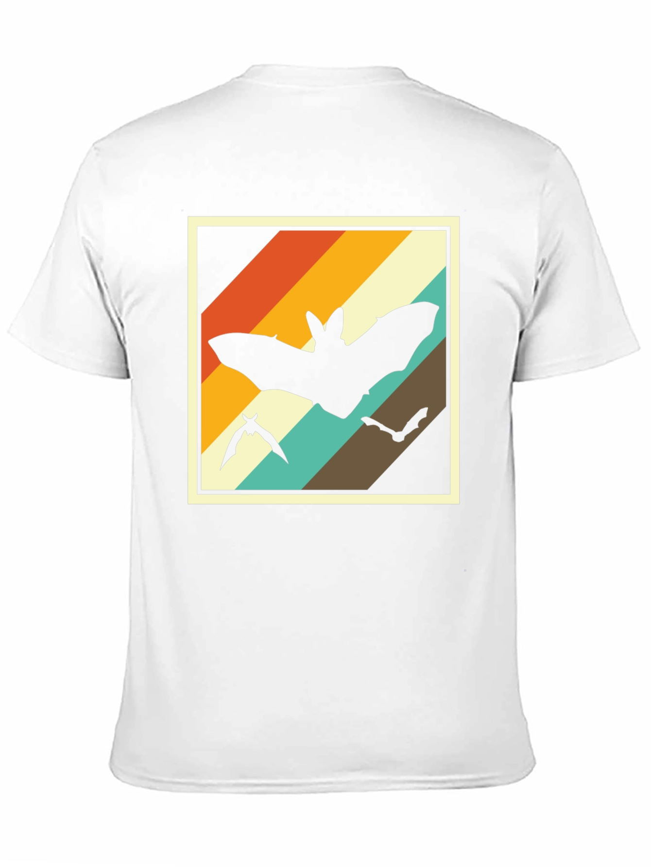Retro Bat T-Shirt - Unique Animal Design