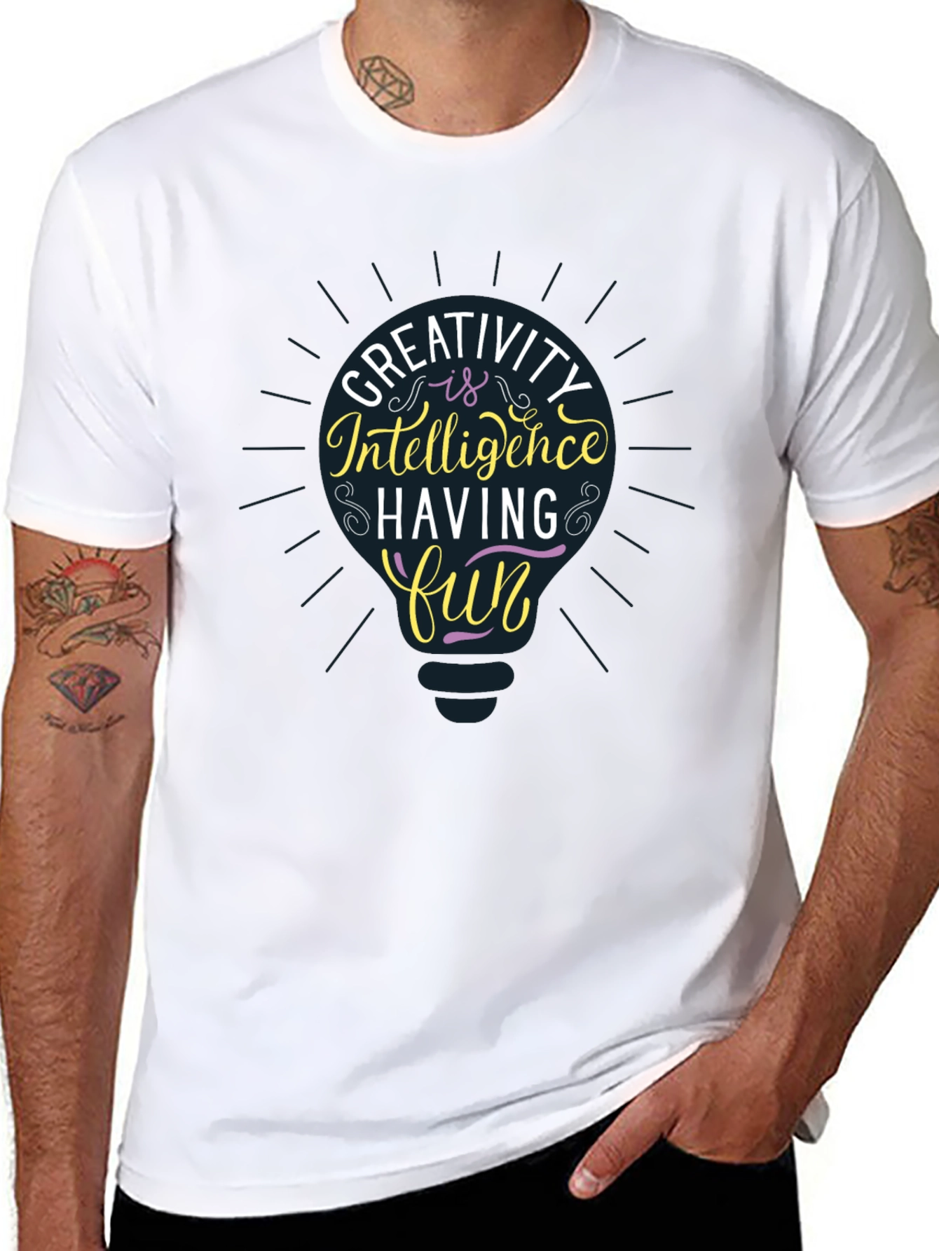 Creative Intelligence T-Shirt - Fun & Stylish