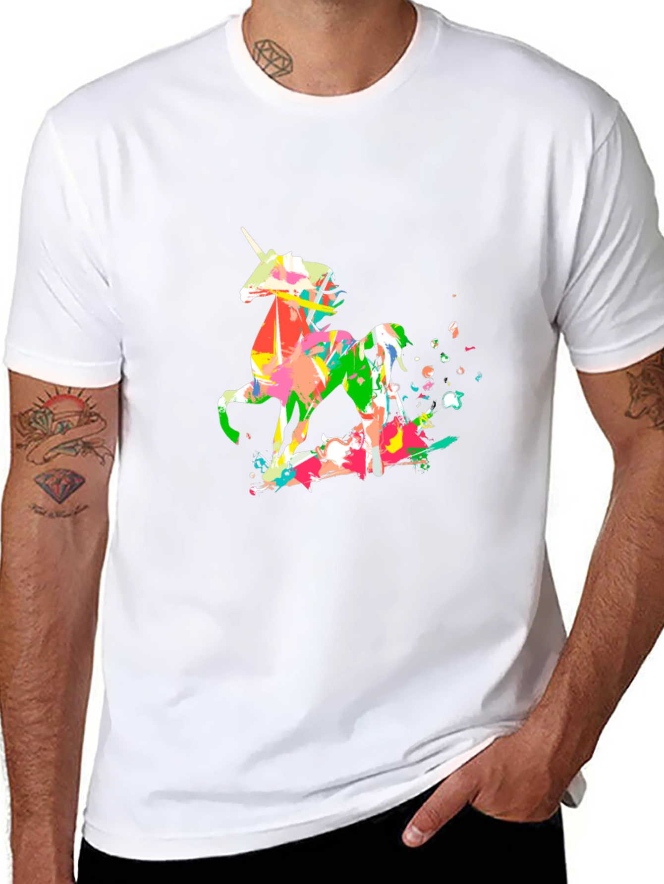 Unicorn Graphic Tee - Bold Style