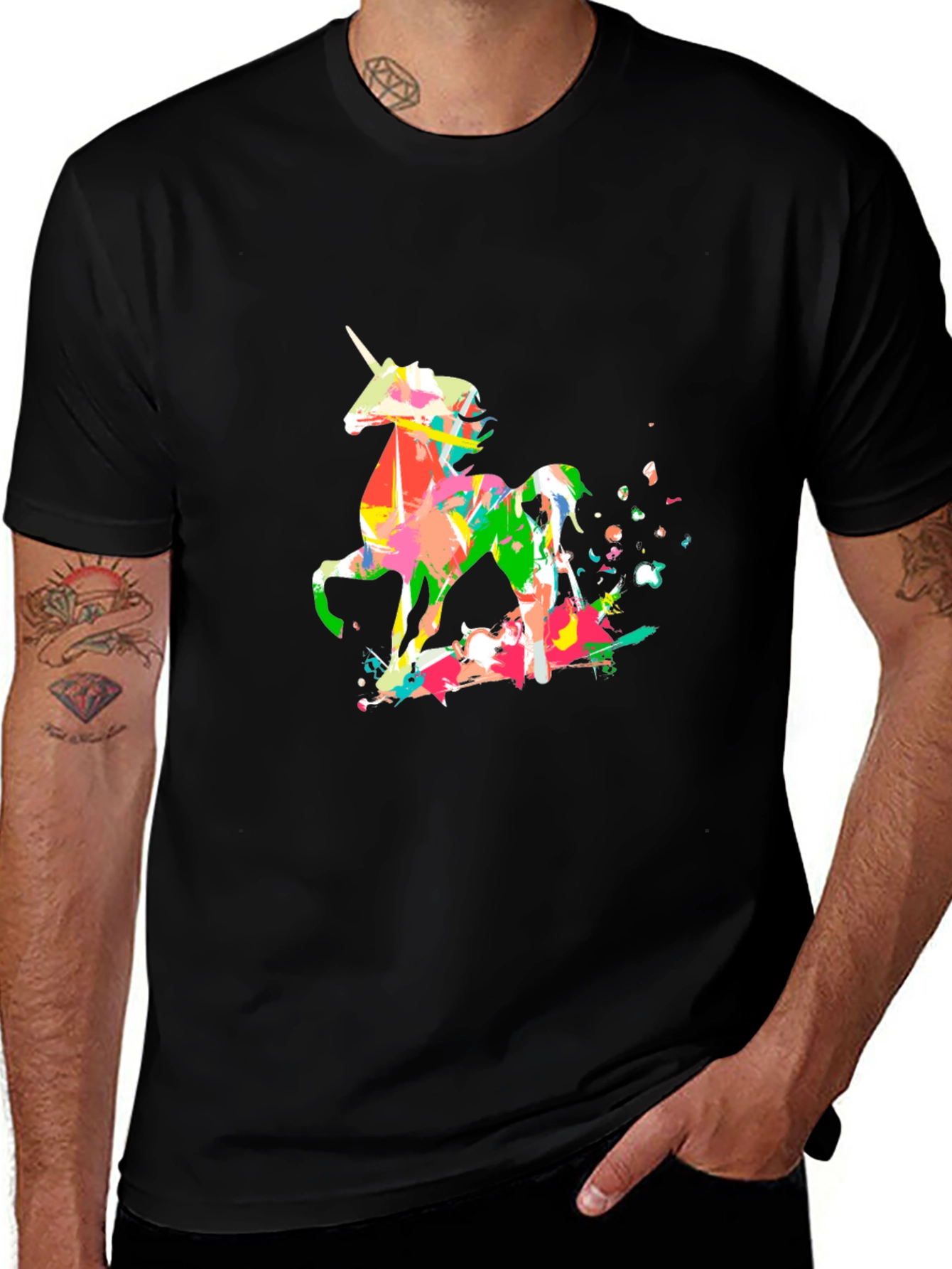 Unicorn Graphic Tee - Bold Style