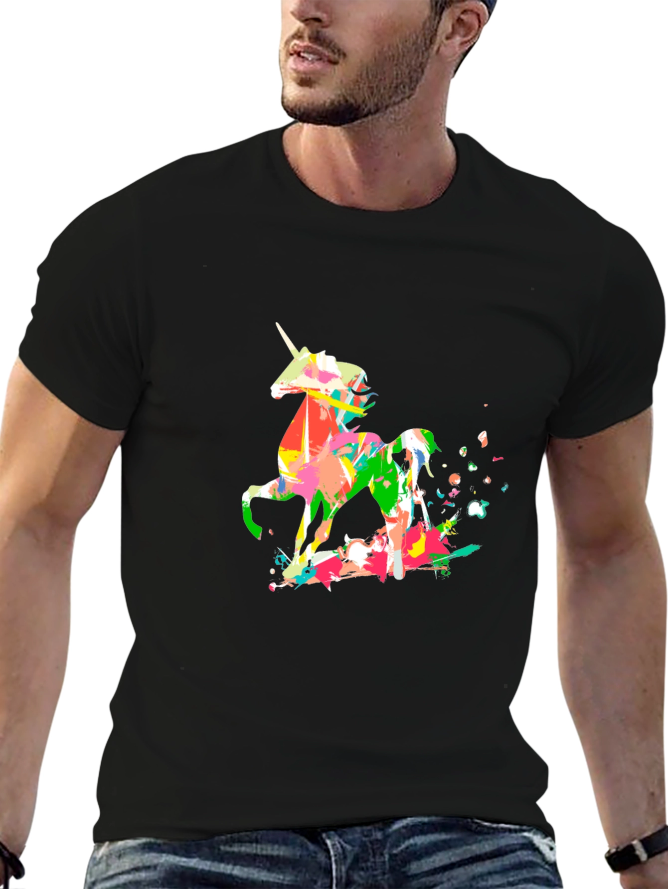Unicorn Graphic Tee - Bold Style