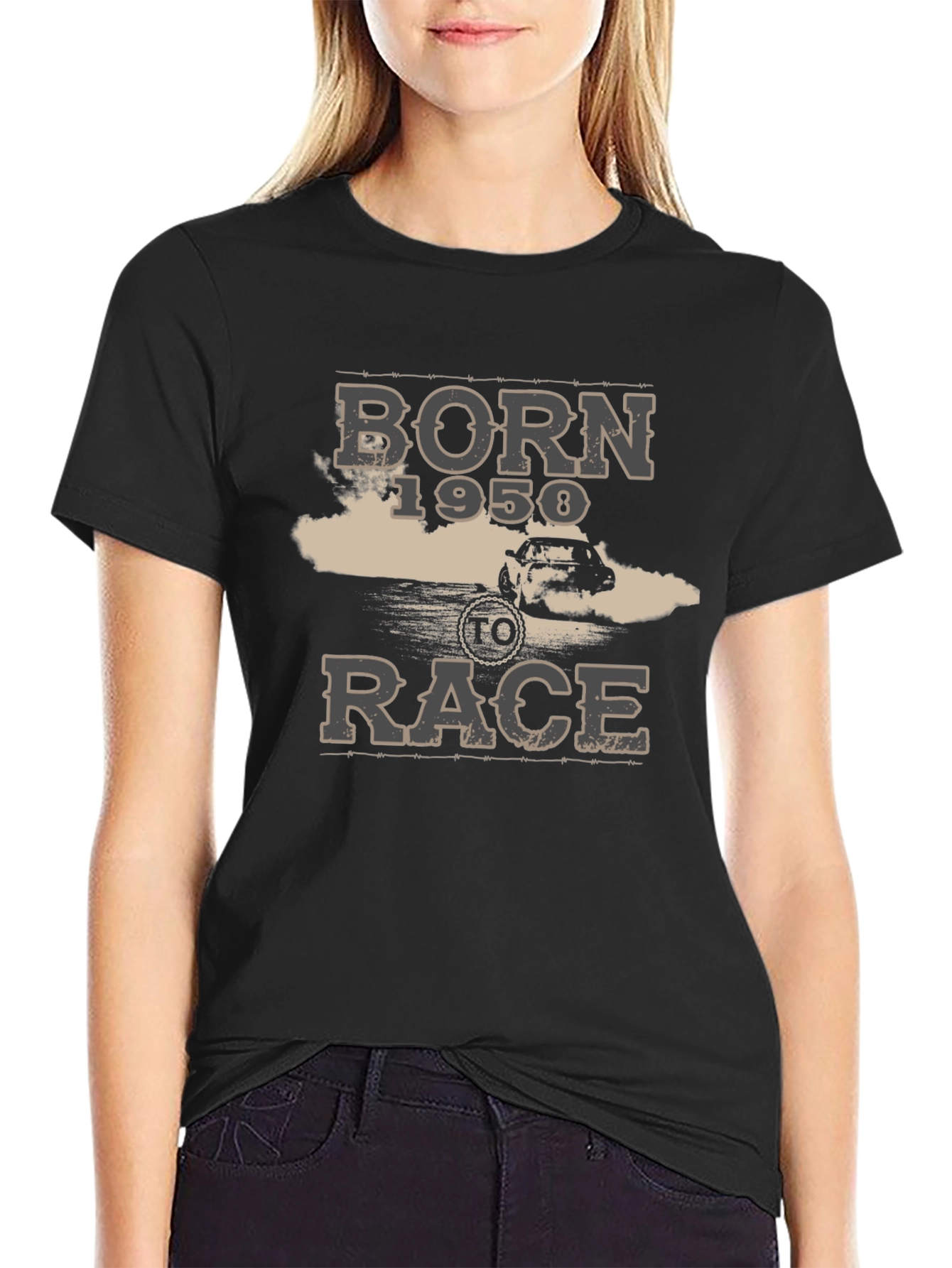 Born 1958 To Race Graphic T-Shirt