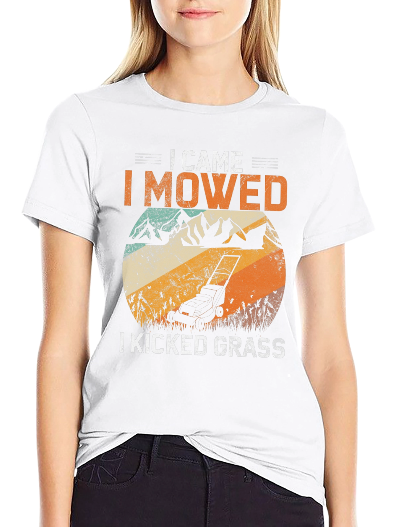 I Came I Mowed I Kicked Grass T-Shirt
