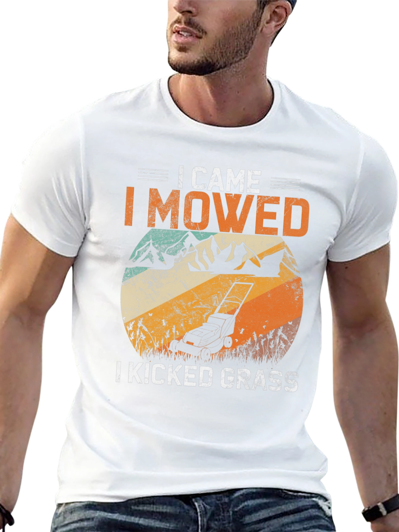 I Came I Mowed I Kicked Grass T-Shirt