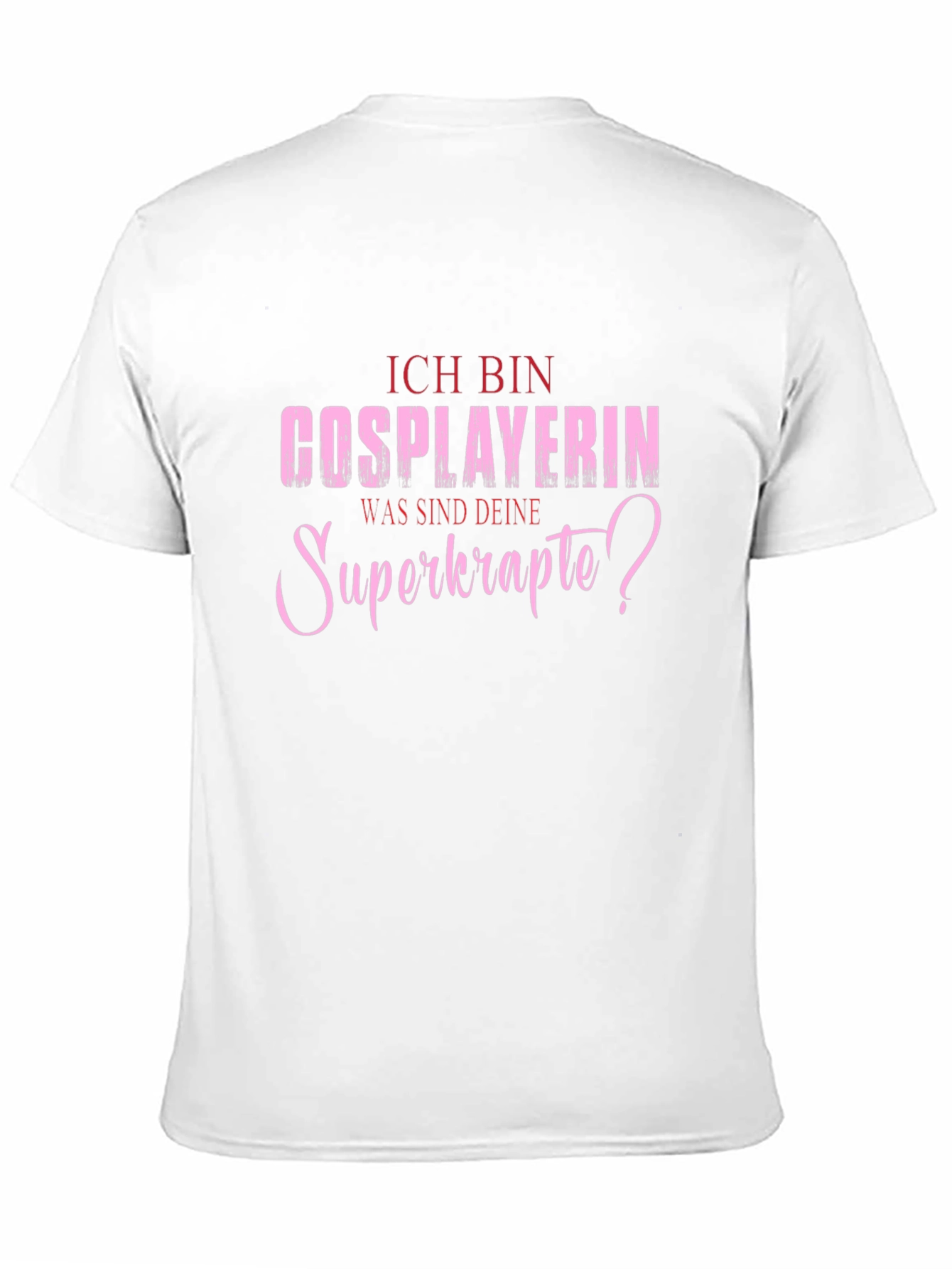 Cosplayer Superkräfte T-Shirt Funny Cosplay Shirt
