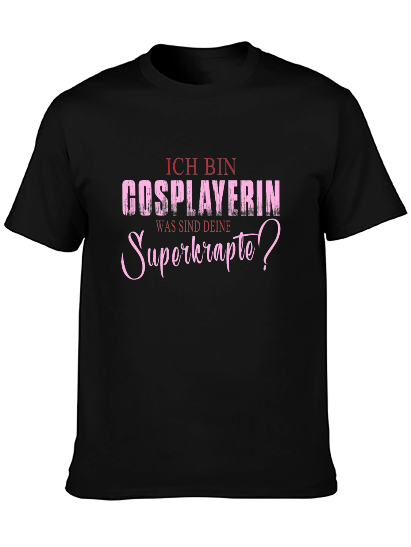 Cosplayer Superkräfte T-Shirt Funny Cosplay Shirt