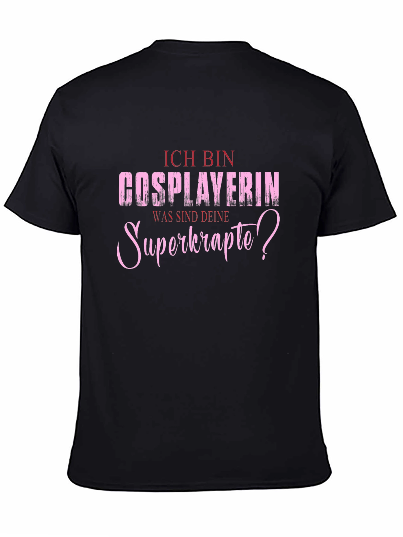 Cosplayer Superkräfte T-Shirt Funny Cosplay Shirt