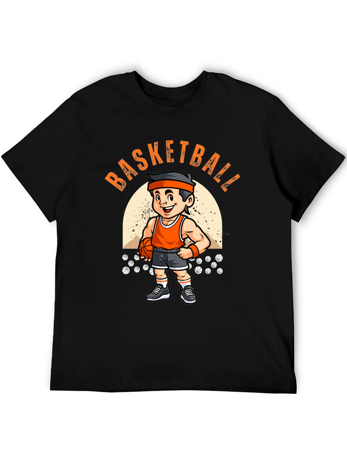 Basketball Kid Graphic T-Shirt
