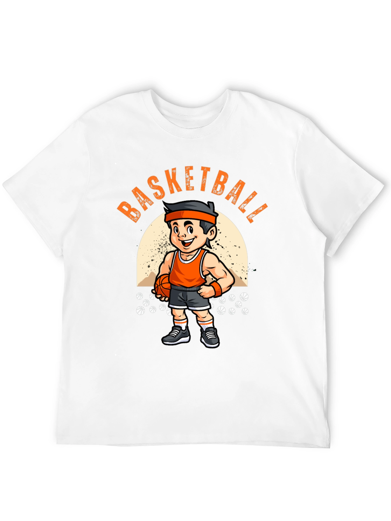 Basketball Kid Graphic T-Shirt