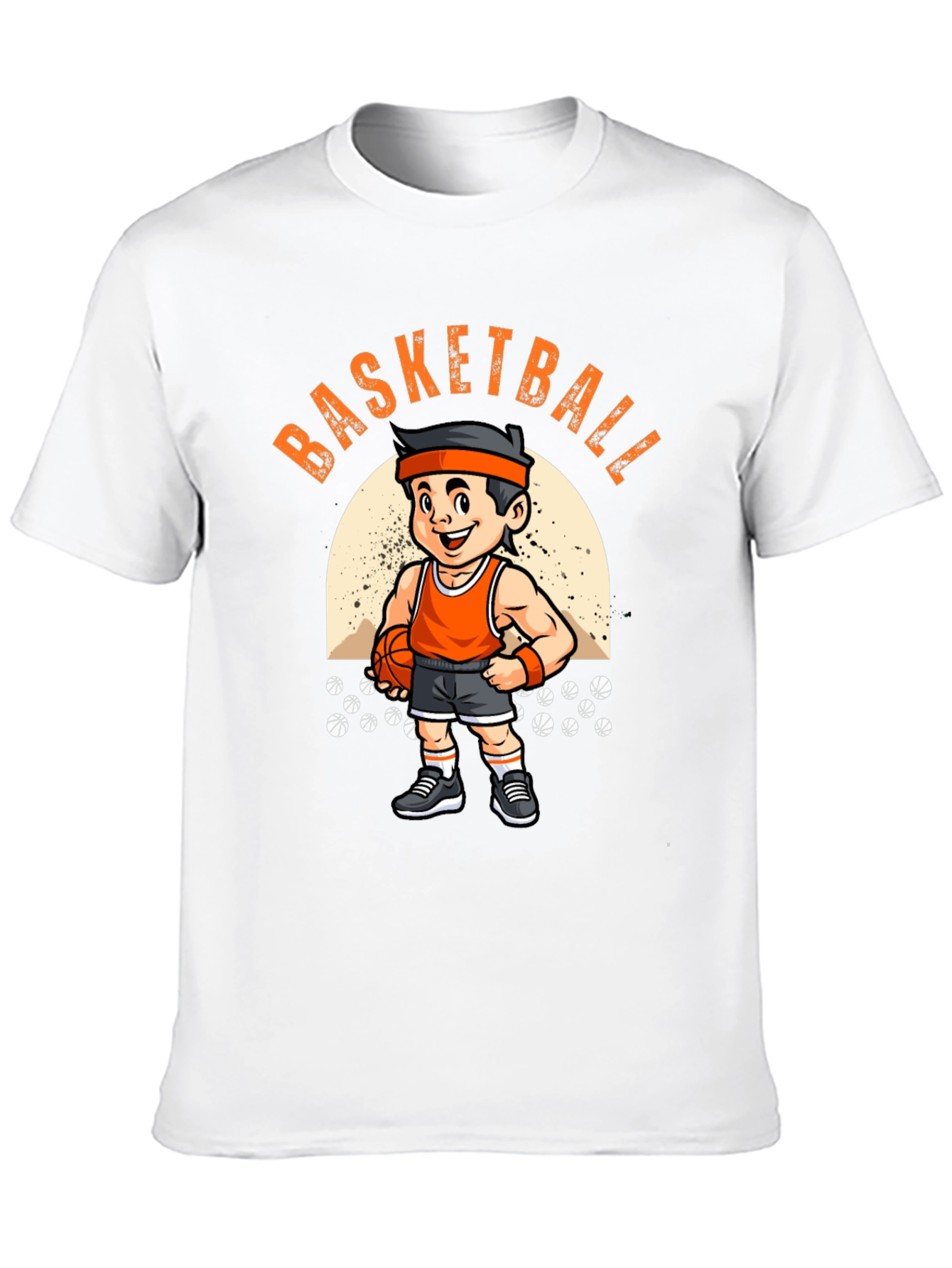 Basketball Kid Graphic T-Shirt