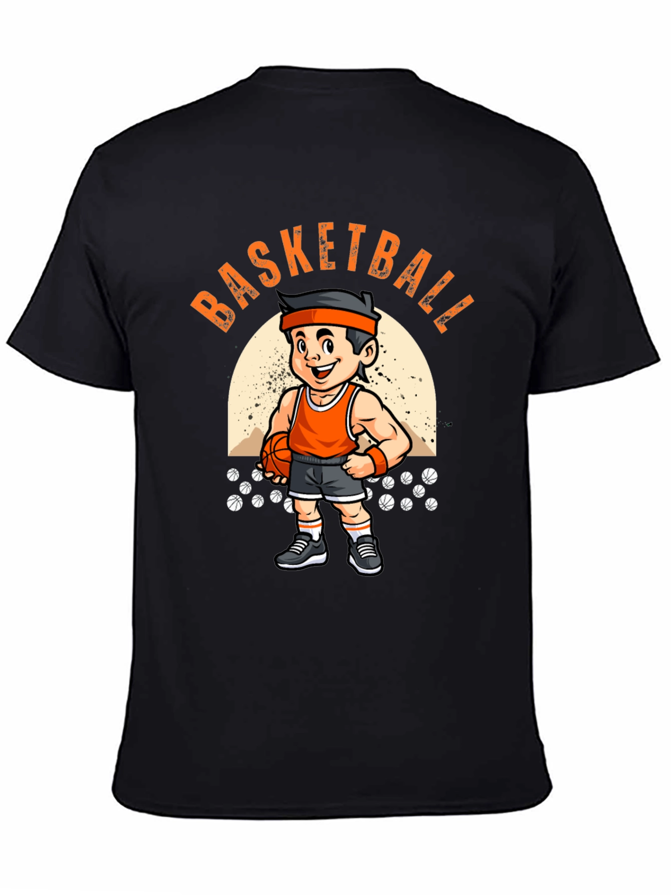 Basketball Kid Graphic T-Shirt