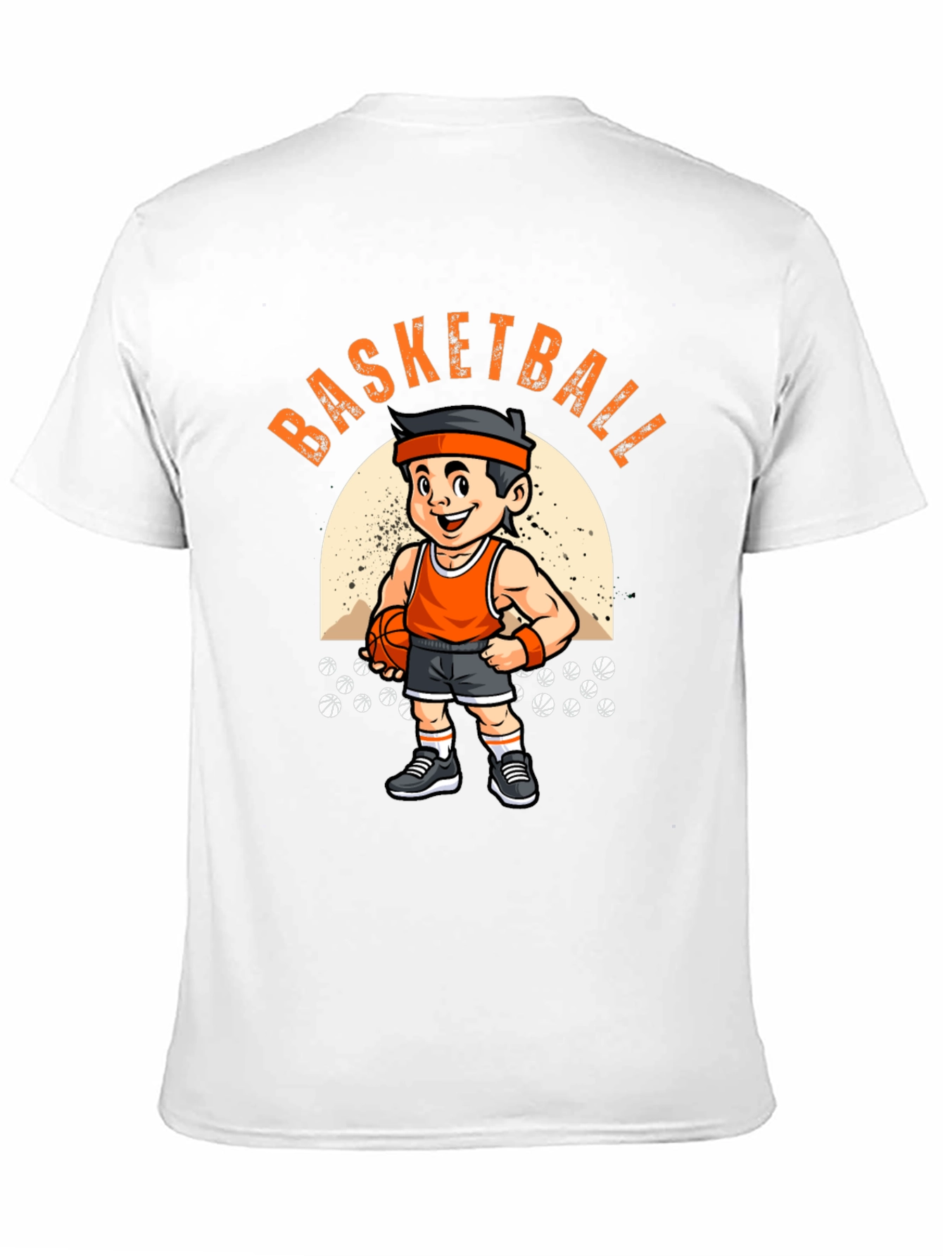 Basketball Kid Graphic T-Shirt