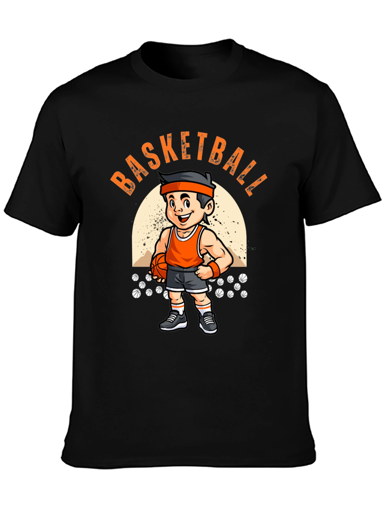 Basketball Kid Graphic T-Shirt