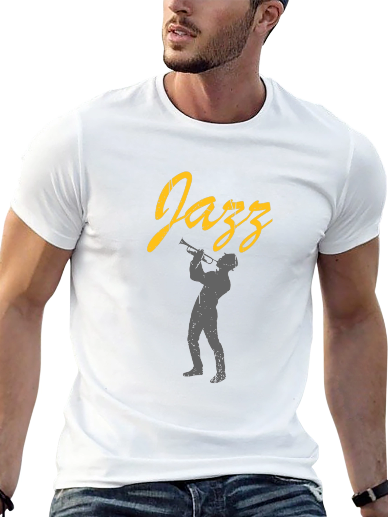 Jazz Musician Graphic T-Shirt