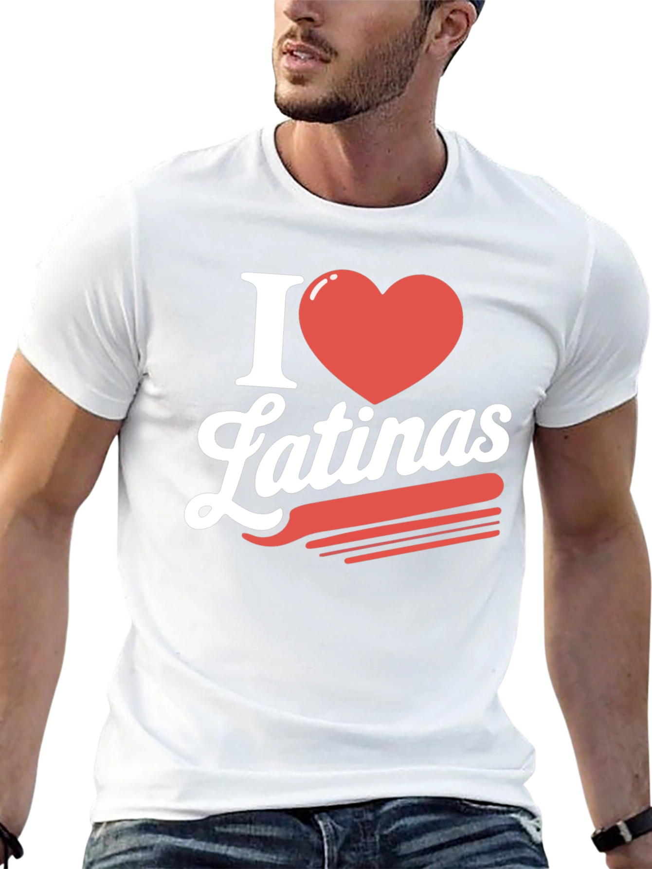 I Heart Latinas Graphic Tee