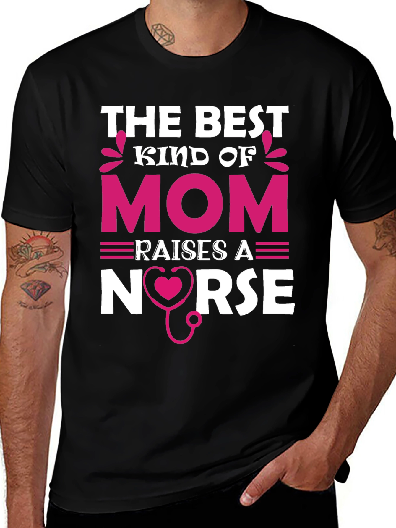 Best Kind of Mom Nurse T-Shirt