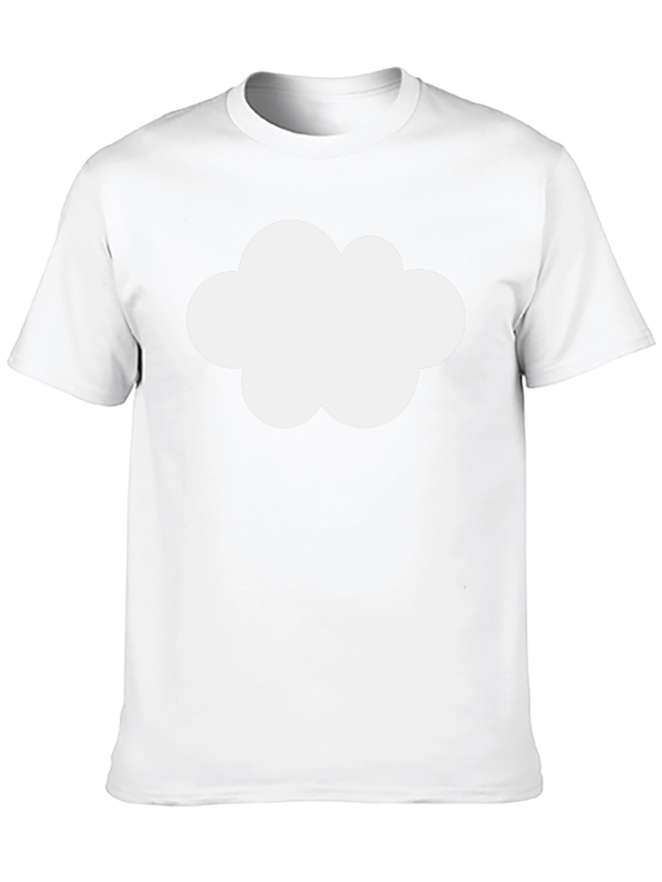 Cloud Graphic Black T-Shirt