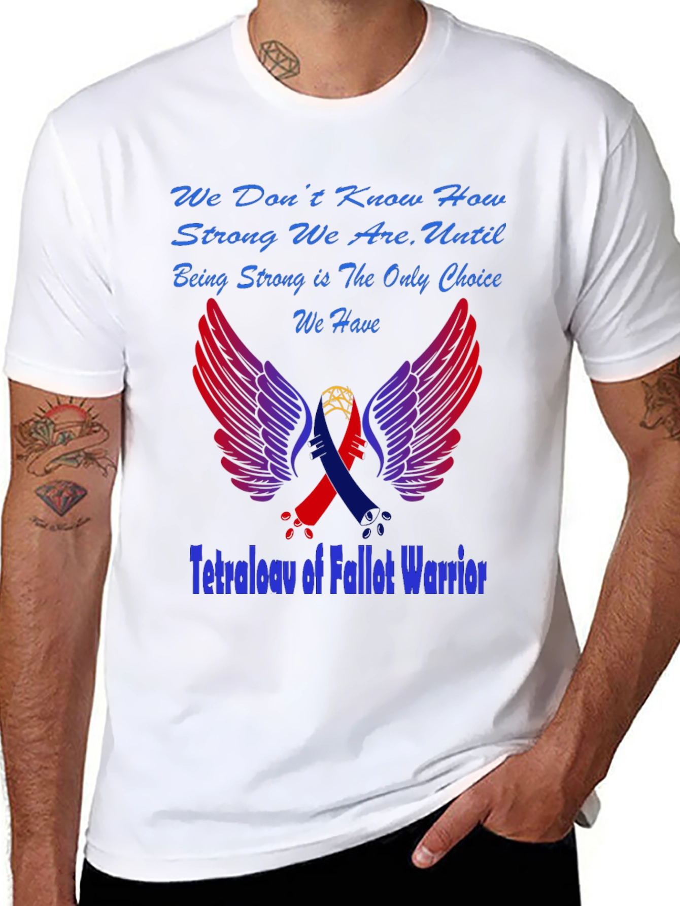 Tetralogy of Fallot Warrior T-Shirt