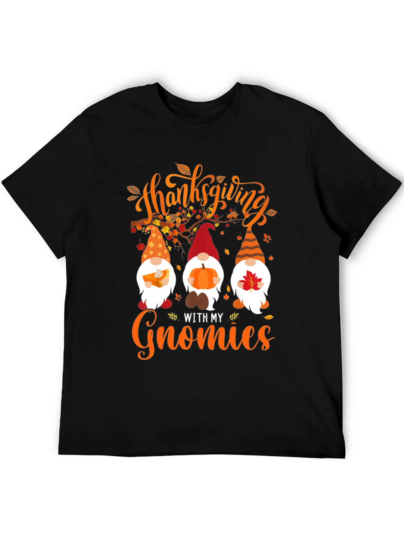 Thanksgiving Gnomies Graphic Tee