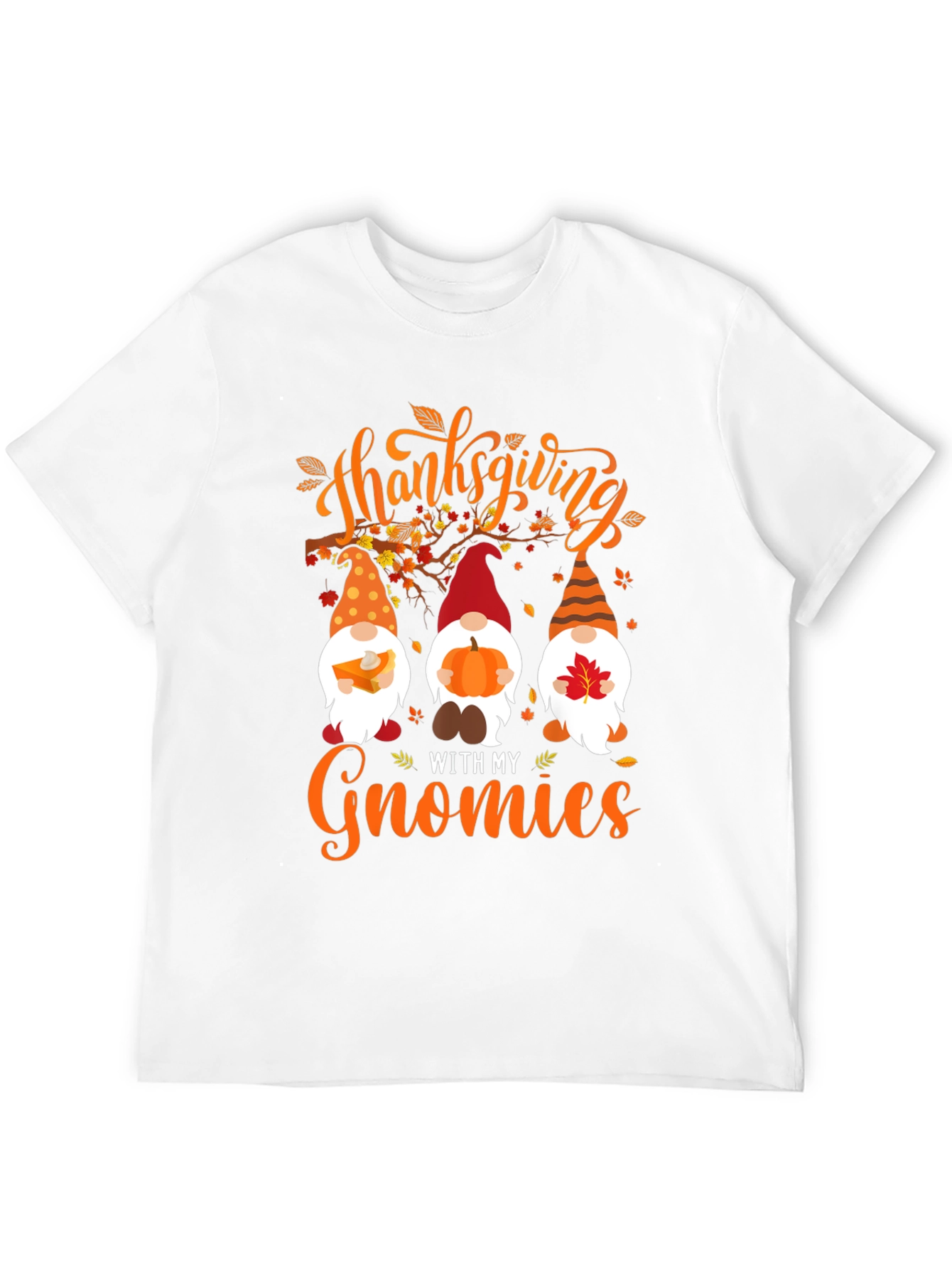 Thanksgiving Gnomies Graphic Tee