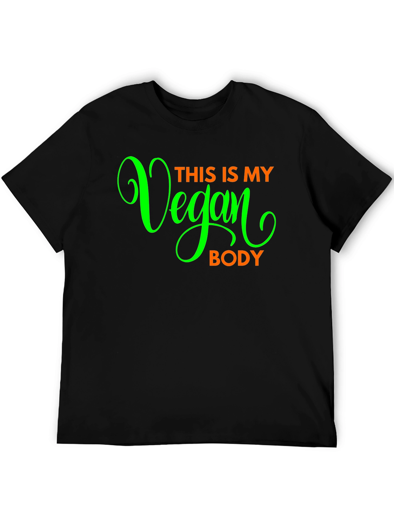 Vegan Body T-Shirt - Bold Statement Tee