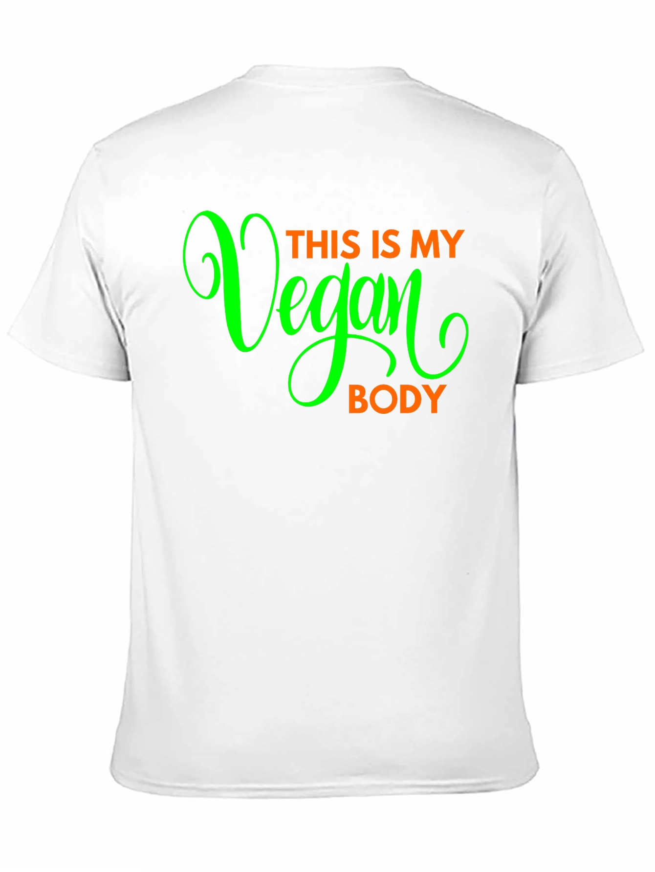 Vegan Body T-Shirt - Bold Statement Tee