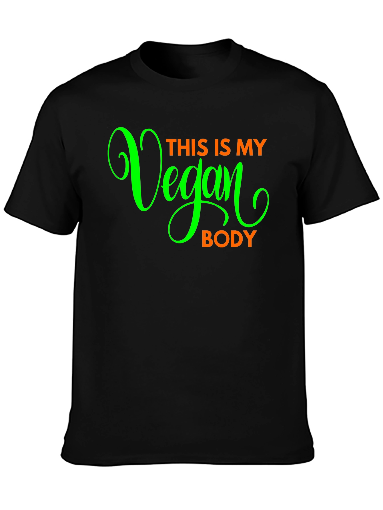 Vegan Body T-Shirt - Bold Statement Tee