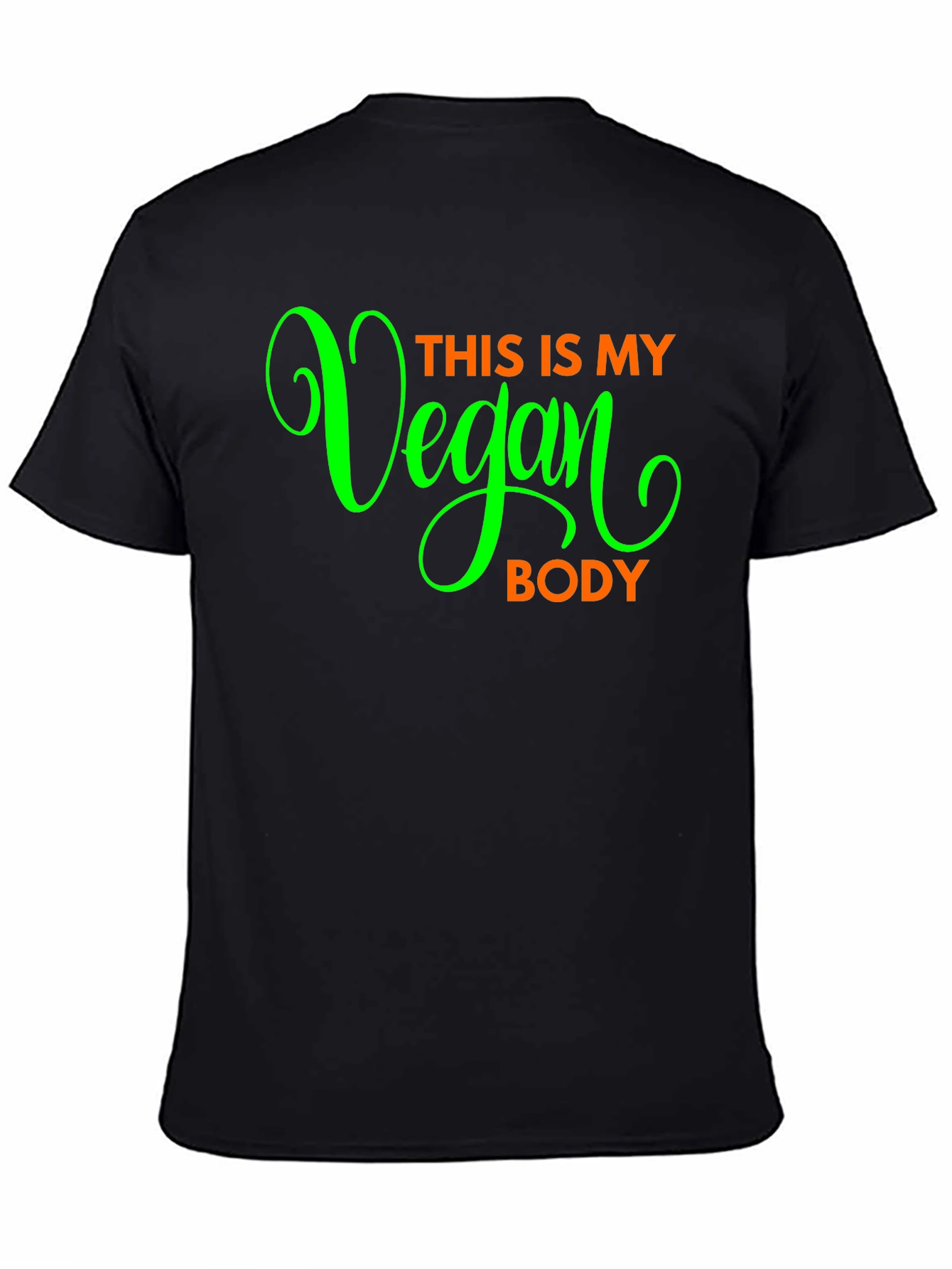 Vegan Body T-Shirt - Bold Statement Tee