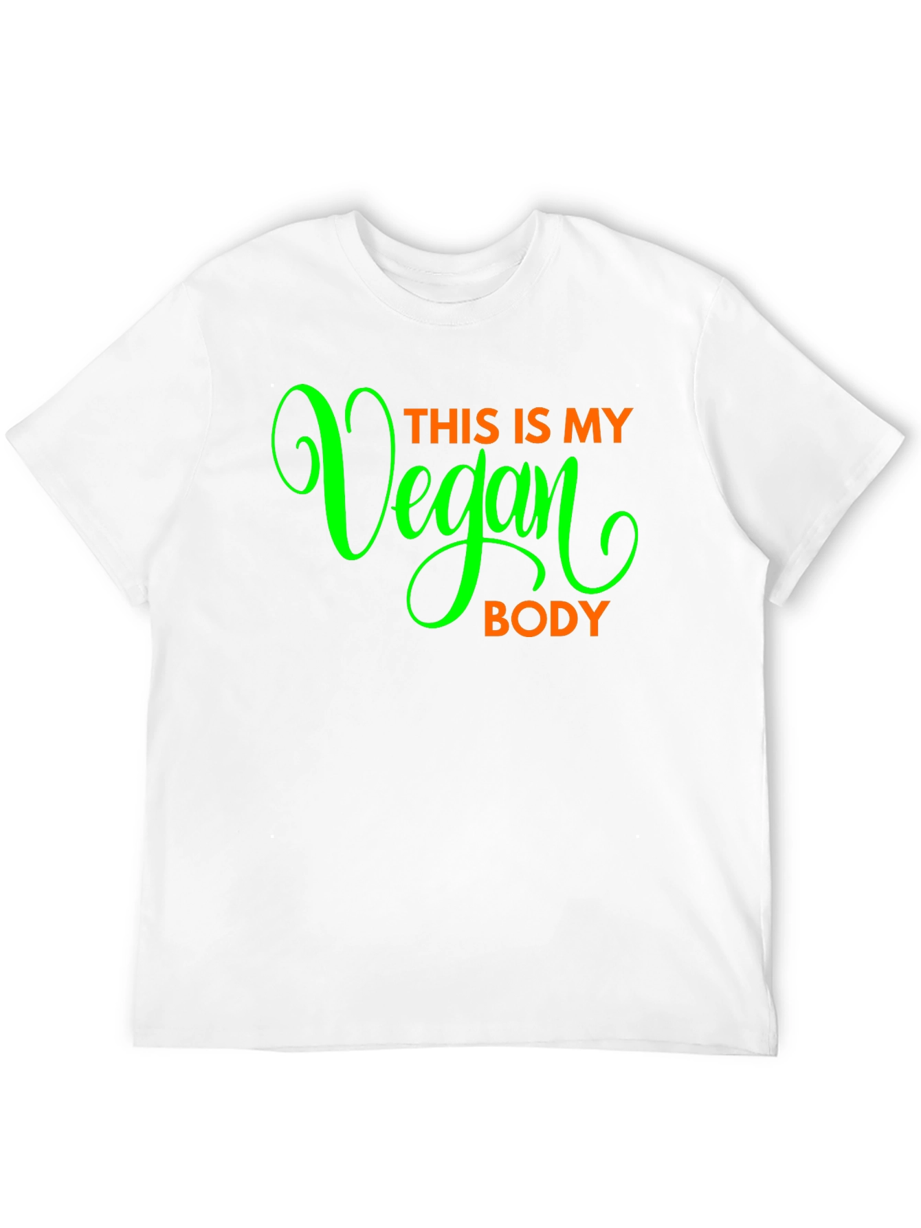 Vegan Body T-Shirt - Bold Statement Tee