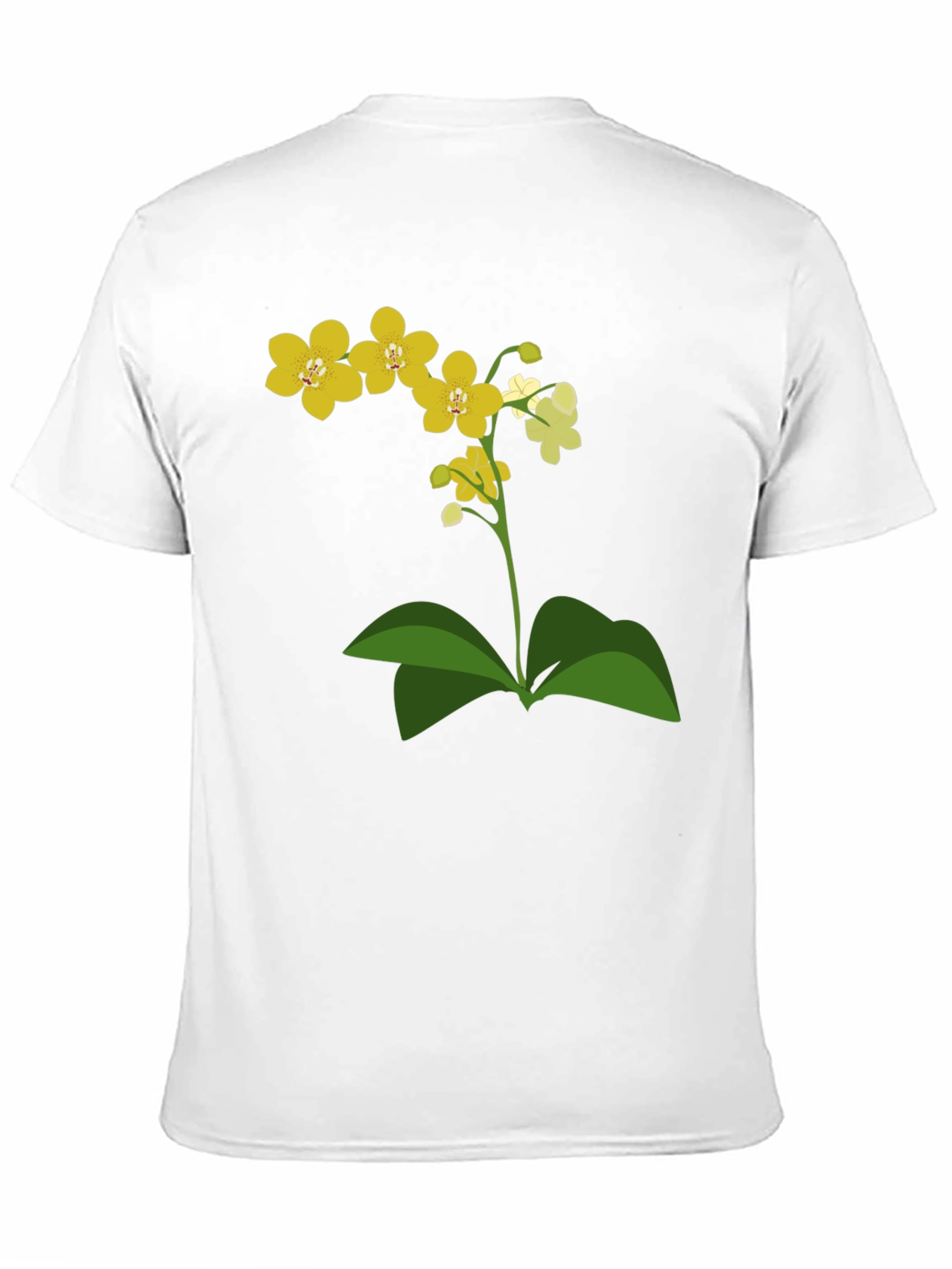 Orchid Graphic Tee - Stylish Floral Print