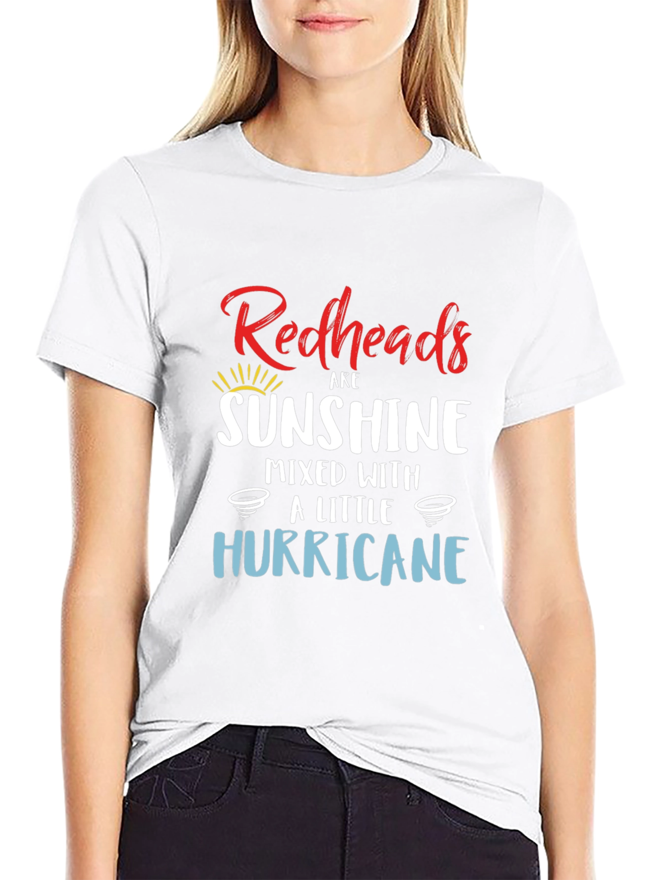 Redheads Sunshine Hurricane Black T-Shirt