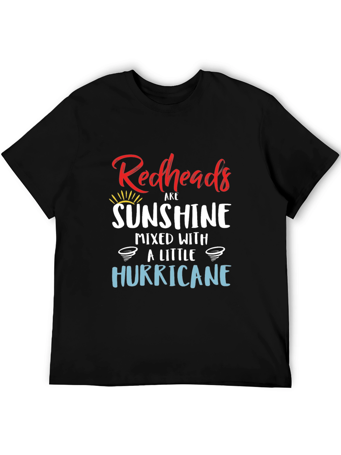 Redheads Sunshine Hurricane Black T-Shirt