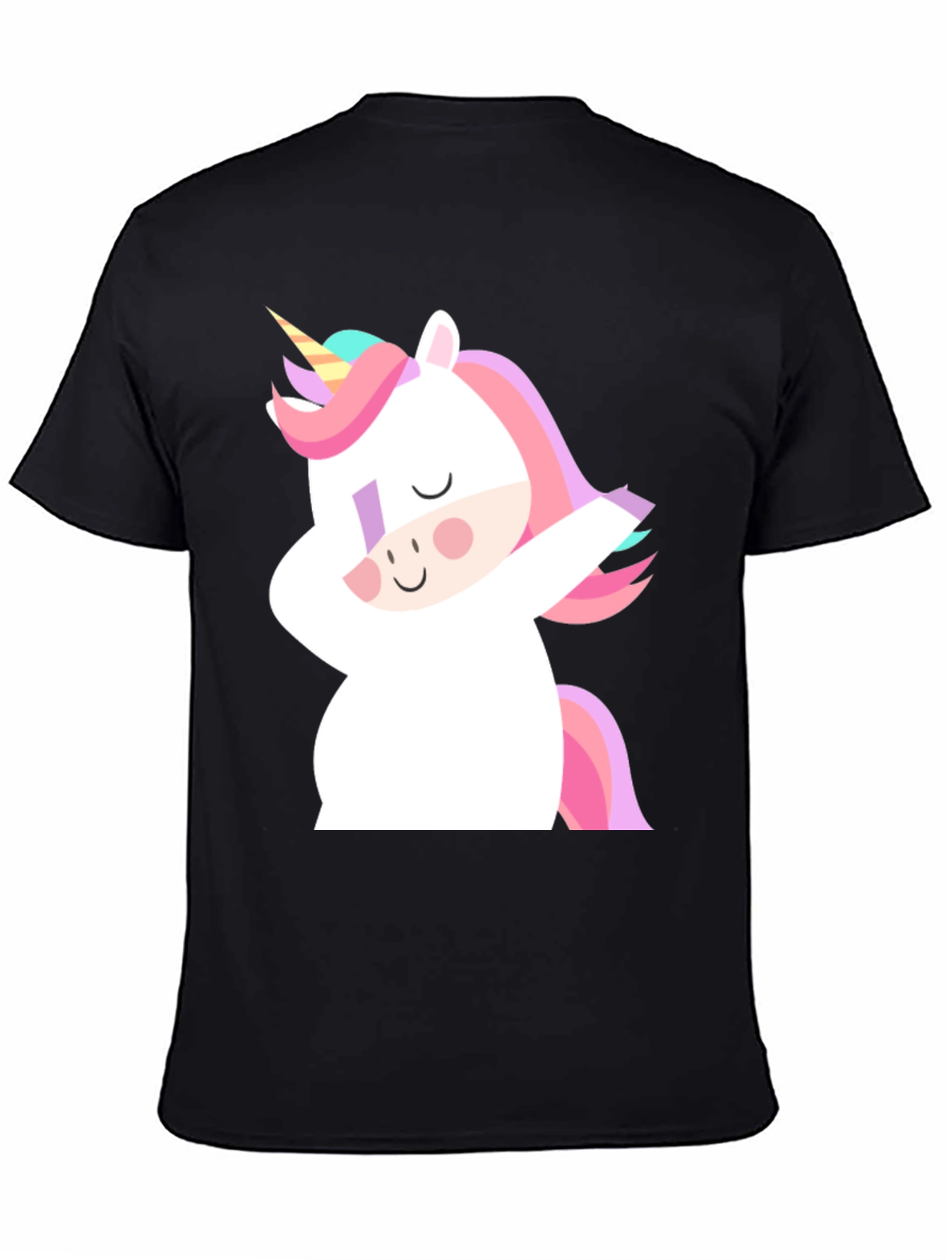 Unicorn Dab Black T-Shirt