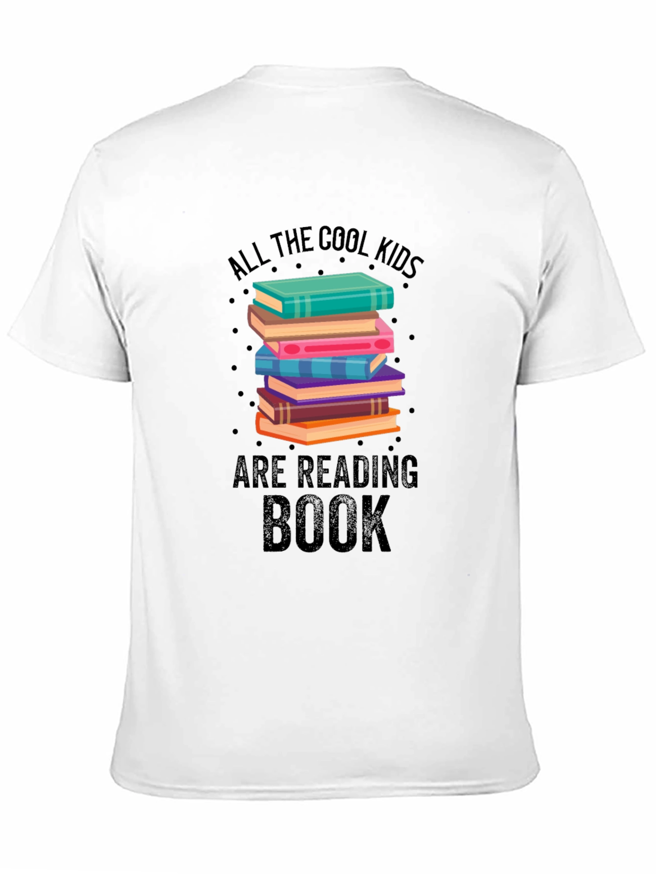 Cool Kids Reading Book T-Shirt