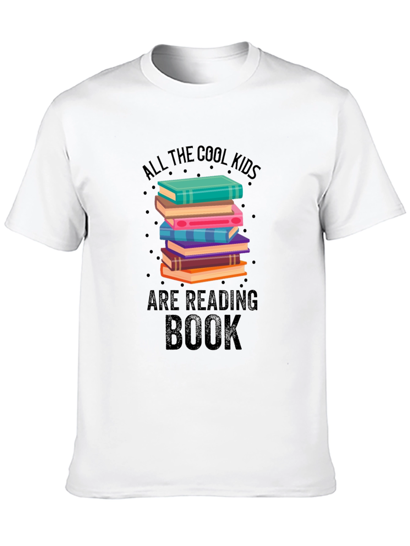 Cool Kids Reading Book T-Shirt