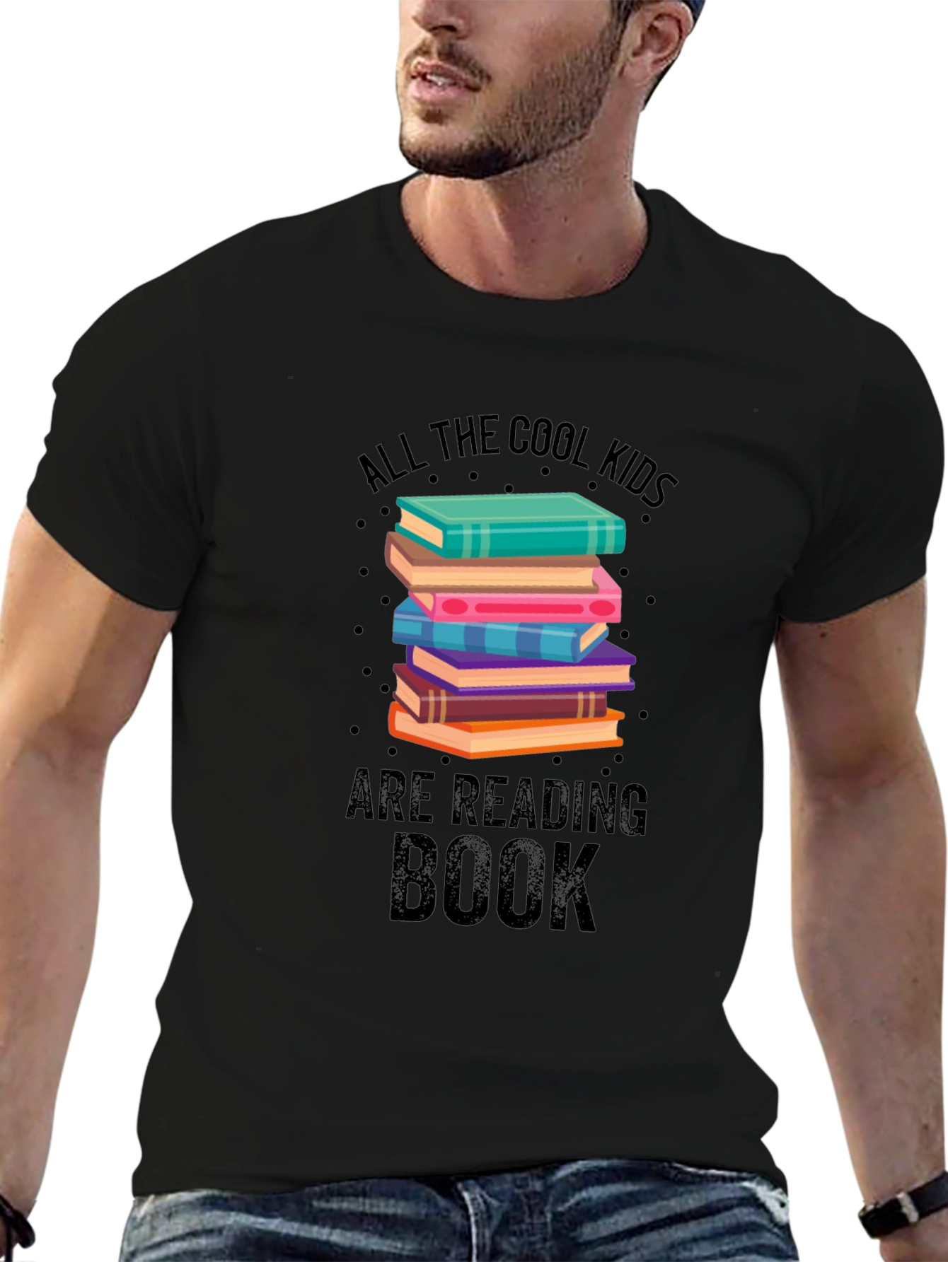 Cool Kids Reading Book T-Shirt