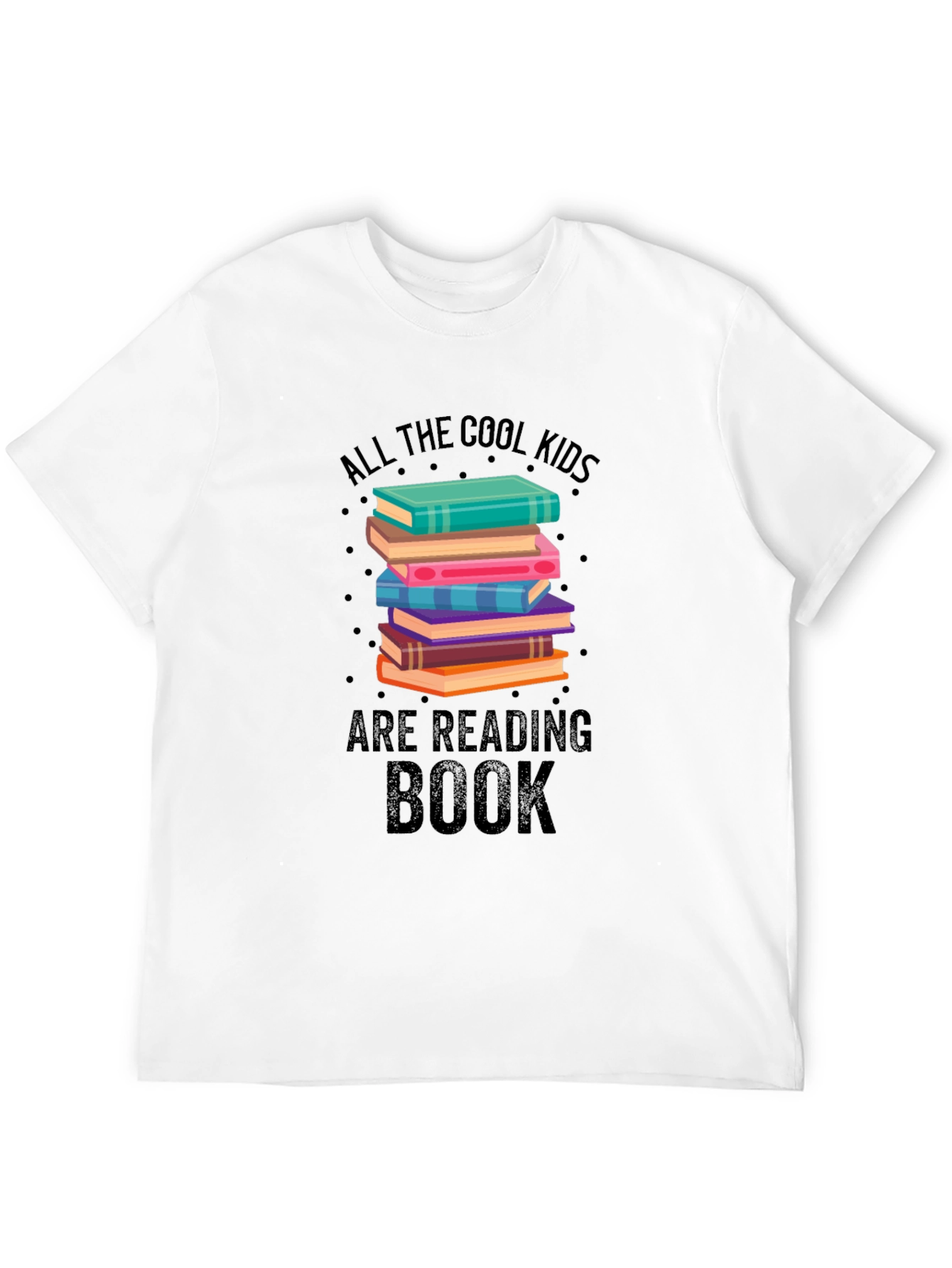 Cool Kids Reading Book T-Shirt