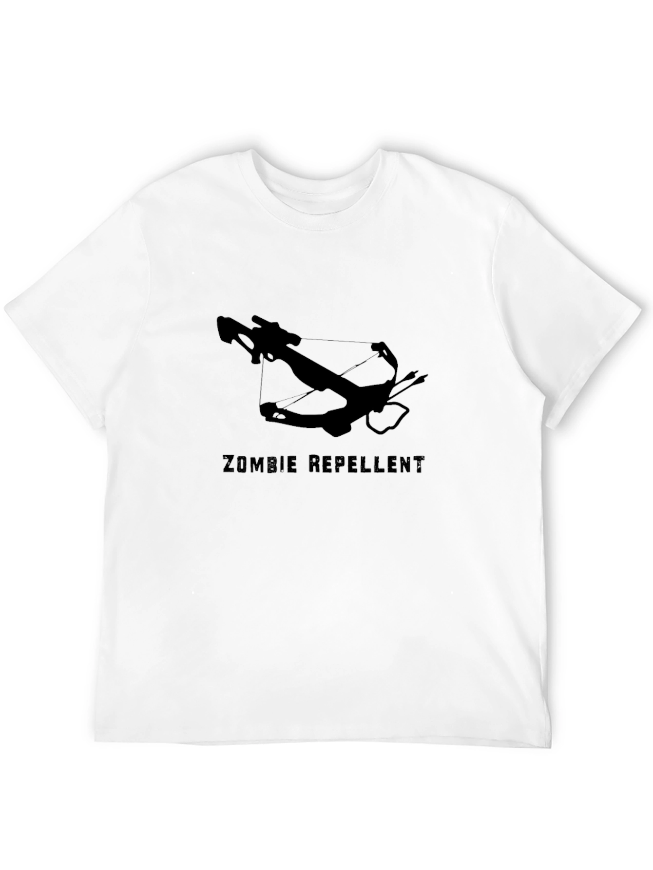 Zombie Repellent Crossbow Graphic Tee