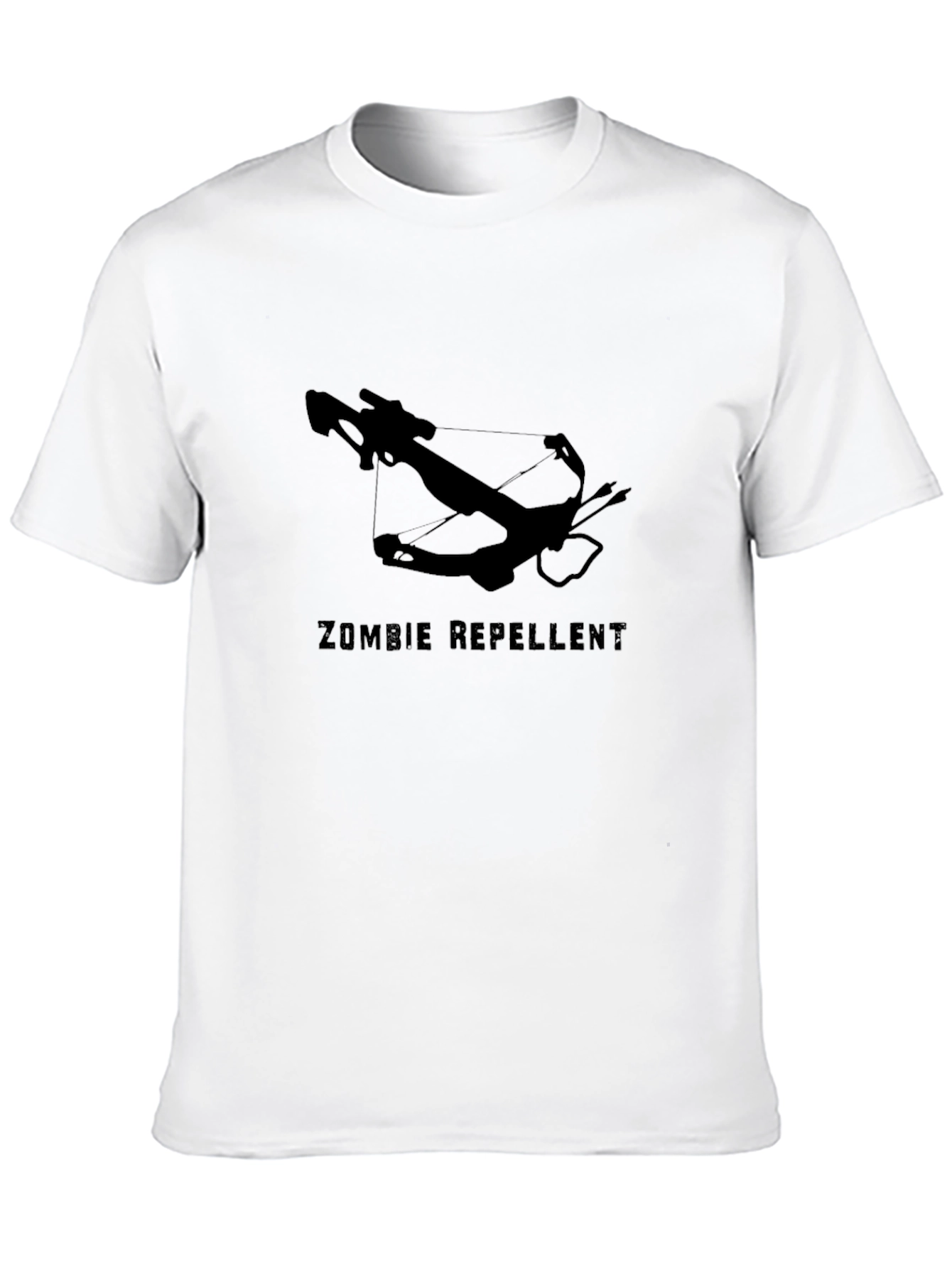 Zombie Repellent Crossbow Graphic Tee