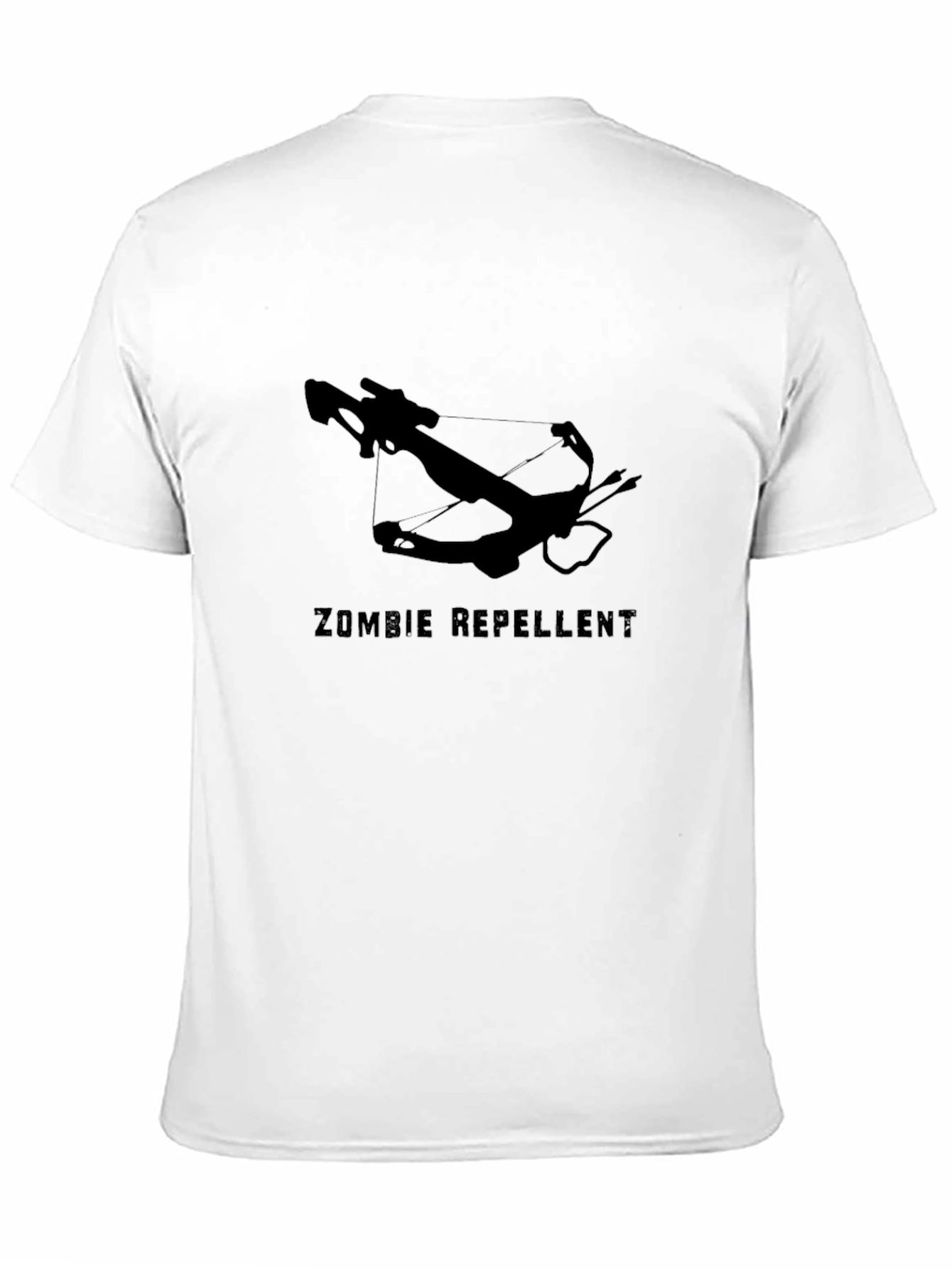 Zombie Repellent Crossbow Graphic Tee