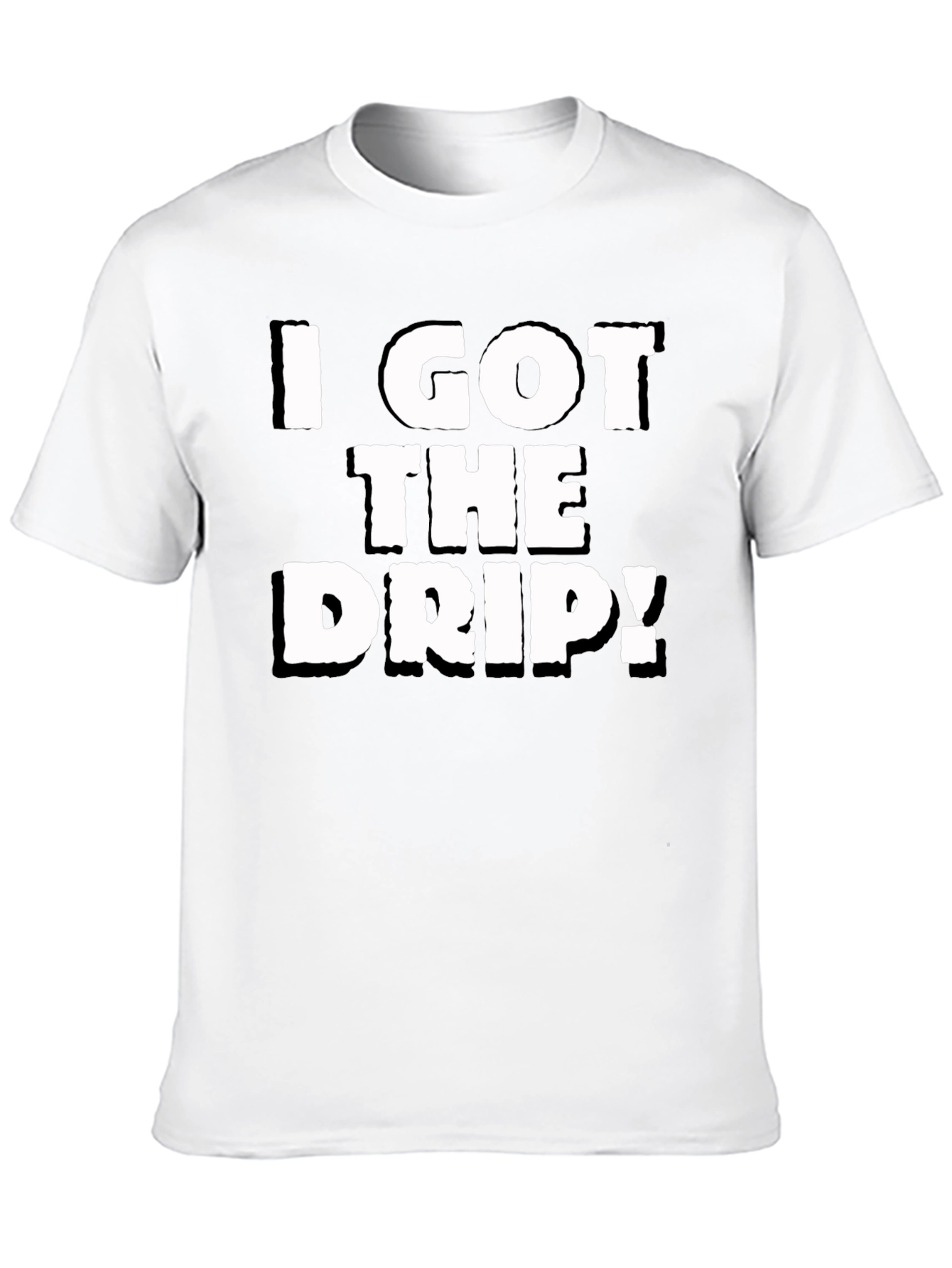 I Got The Drip! Black Graphic Tee