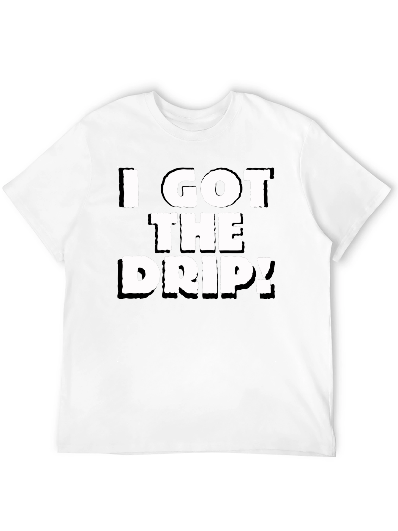 I Got The Drip! Black Graphic Tee