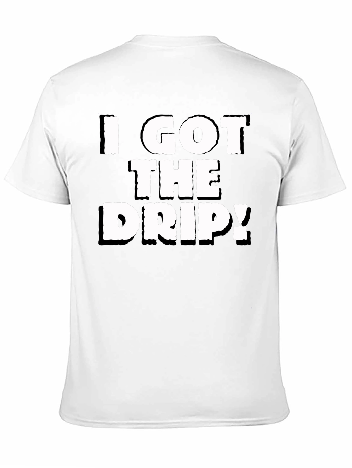I Got The Drip! Black Graphic Tee