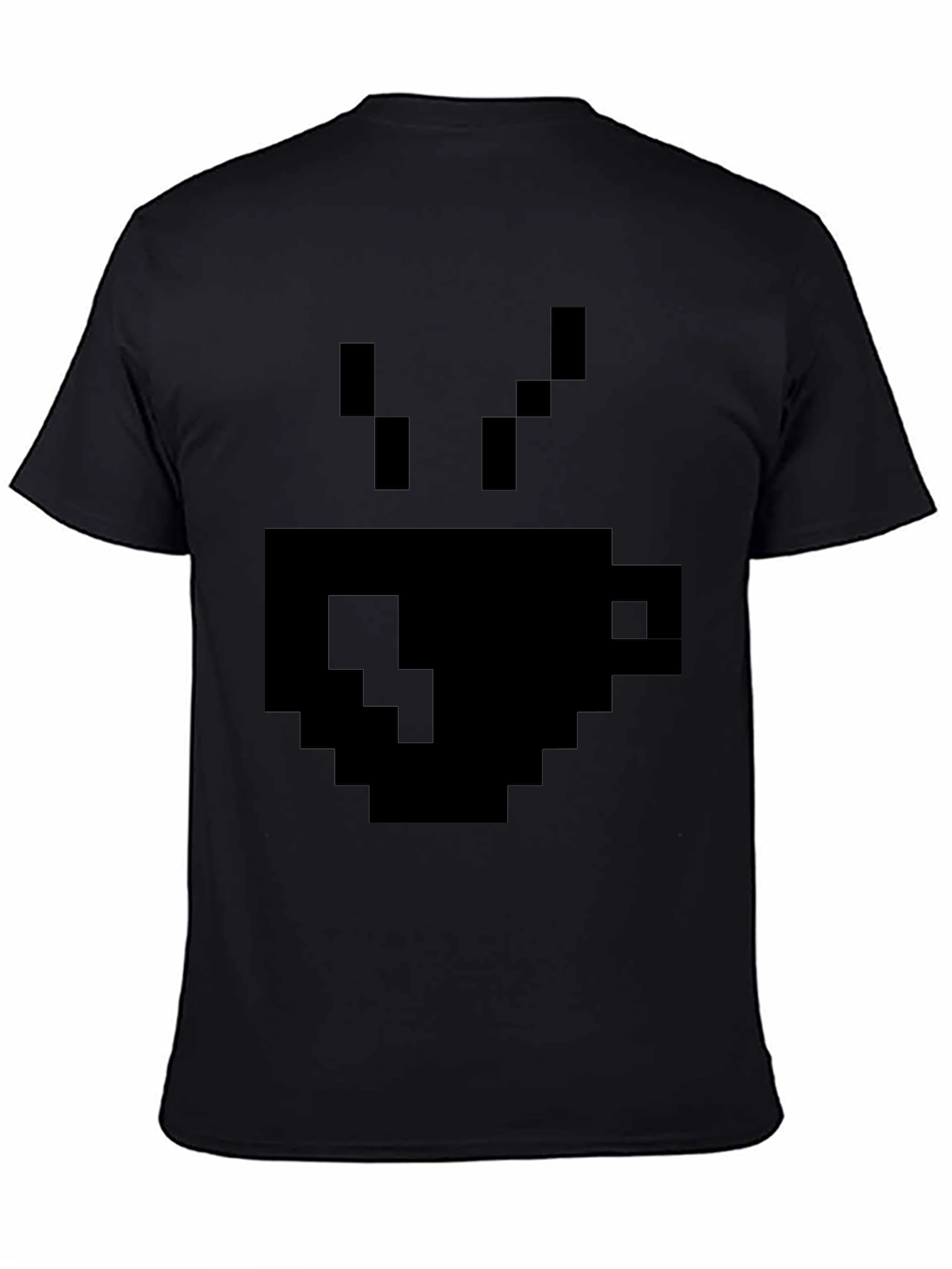 Pixel Coffee Cup T-Shirt - Retro Gaming Style
